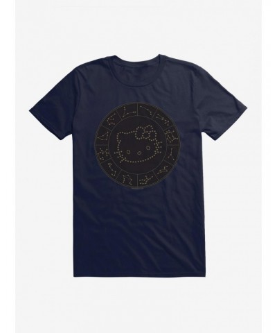 Hello Kitty Star Sign Map T-Shirt $7.27 T-Shirts