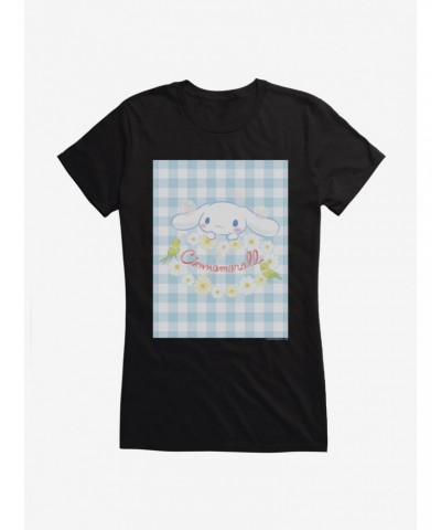 Cinnamoroll Daisies And Picnic Girls T-Shirt $9.16 T-Shirts