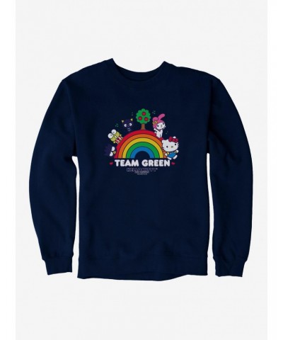 Hello Kitty & Friends Earth Day Team Green Sweatshirt $11.81 Sweatshirts