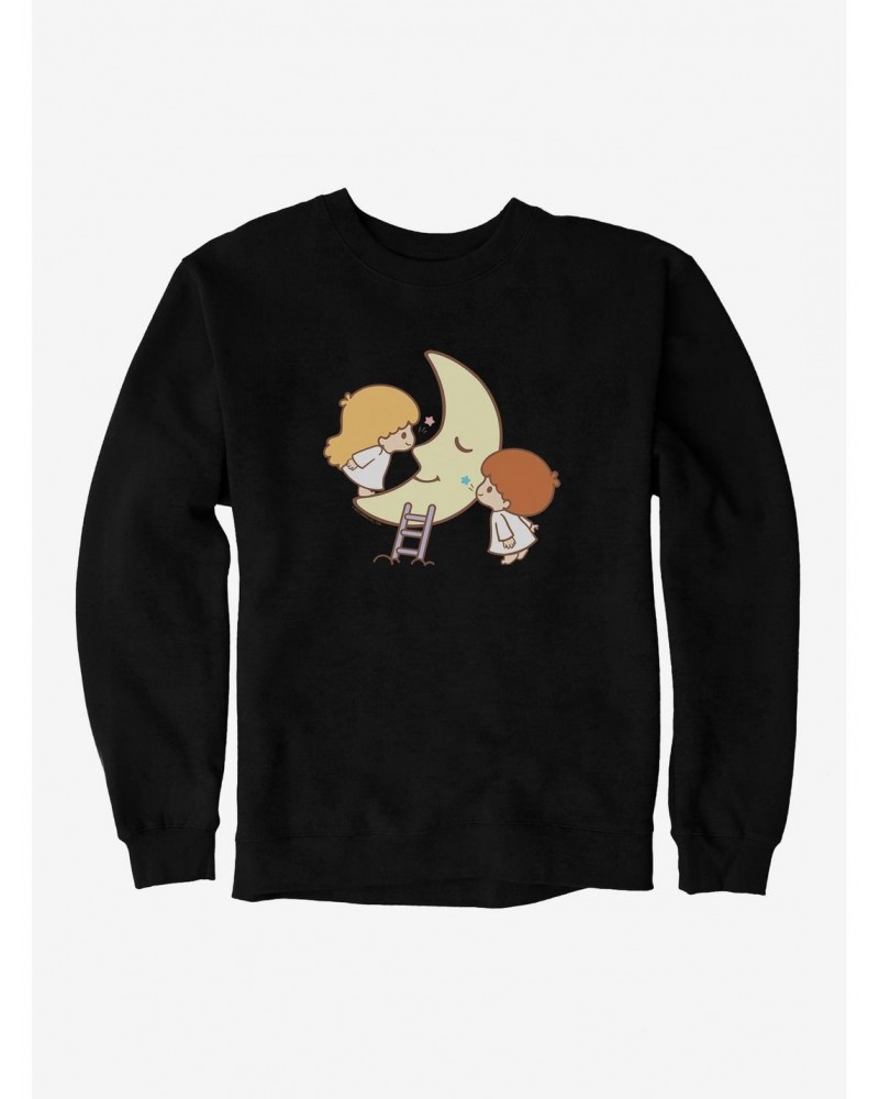 Little Twin Stars Moon Kisses Sweatshirt $10.63 Sweatshirts