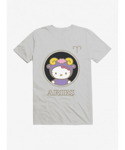 Hello Kitty Star Sign Aries Stencil T-Shirt $8.80 T-Shirts