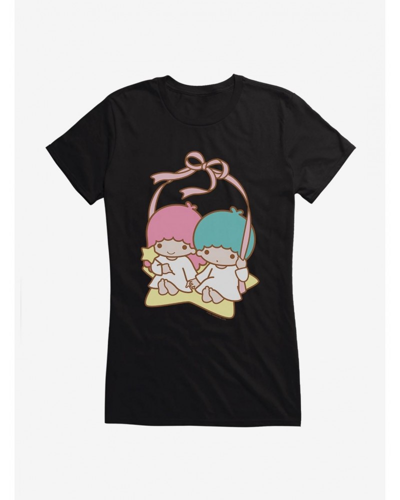 Little Twin Stars Swinging Girls T-Shirt $6.97 T-Shirts