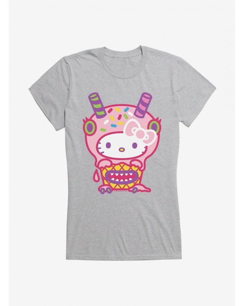 Hello Kitty Sweet Kaiju Cupcake Girls T-Shirt $9.16 T-Shirts