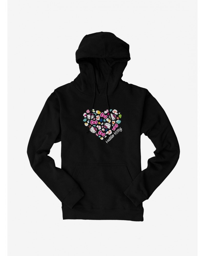 Hello Kitty Jungle Paradise Spotted Heart Hoodie $11.14 Hoodies
