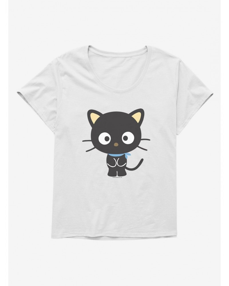 Chococat Waiting Girls T-Shirt Plus Size $7.86 T-Shirts