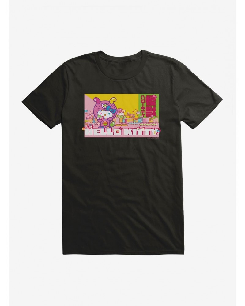 Hello Kitty Sweet Kaiju Screensaver T-Shirt $8.80 T-Shirts