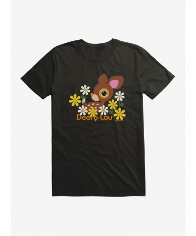 Deery-Lou Floral Forest T-Shirt $7.84 T-Shirts