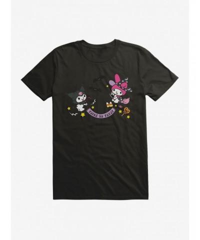 My Melody And Kuromi Halloween All Together T-Shirt $9.18 T-Shirts