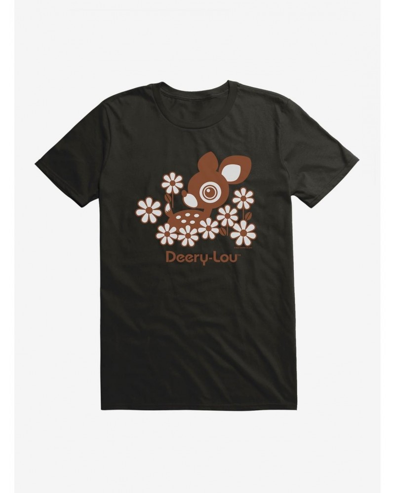 Deery-Lou Floral Design T-Shirt $6.12 T-Shirts